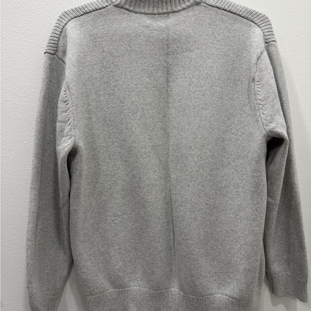 Nautica Men's Light Gray Crewneck Sweater - Picture 2 of 12